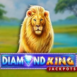 Jackpots logo of Diamond King Jackpots from SpinPlay Games at Fgfox Casino