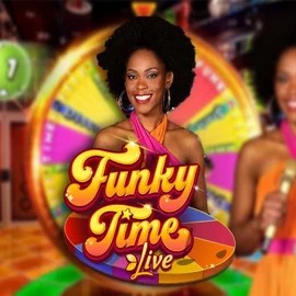 Funky Time casino game by Evolution – featured logo at Fgfox Casino