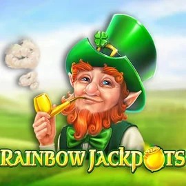 Rainbow Jackpots logo by Red Tiger Gaming at Fgfox Casino